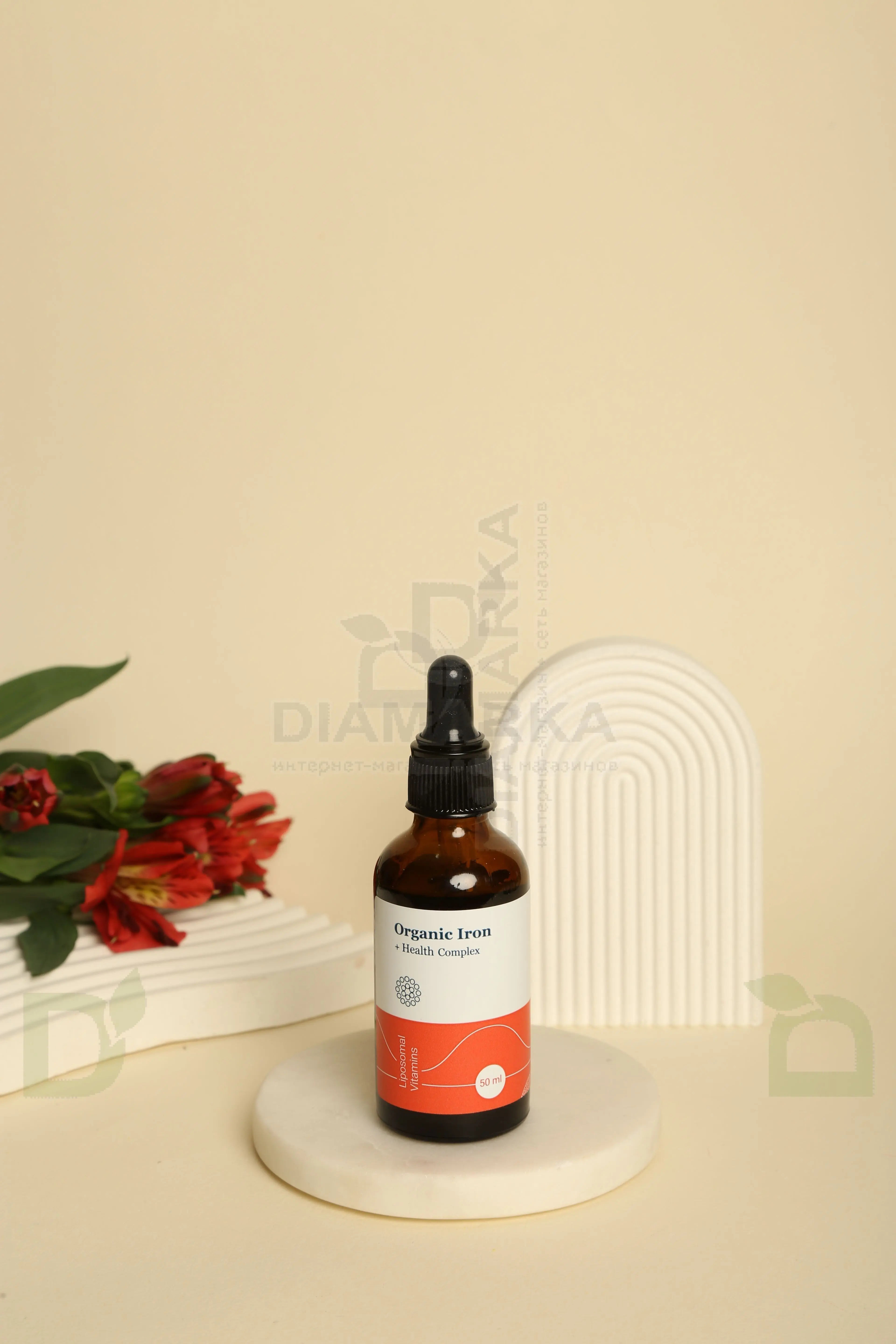 Витамины Liposomal Vitamins ORGANIC IRON 50мл флакон в Краснодаре