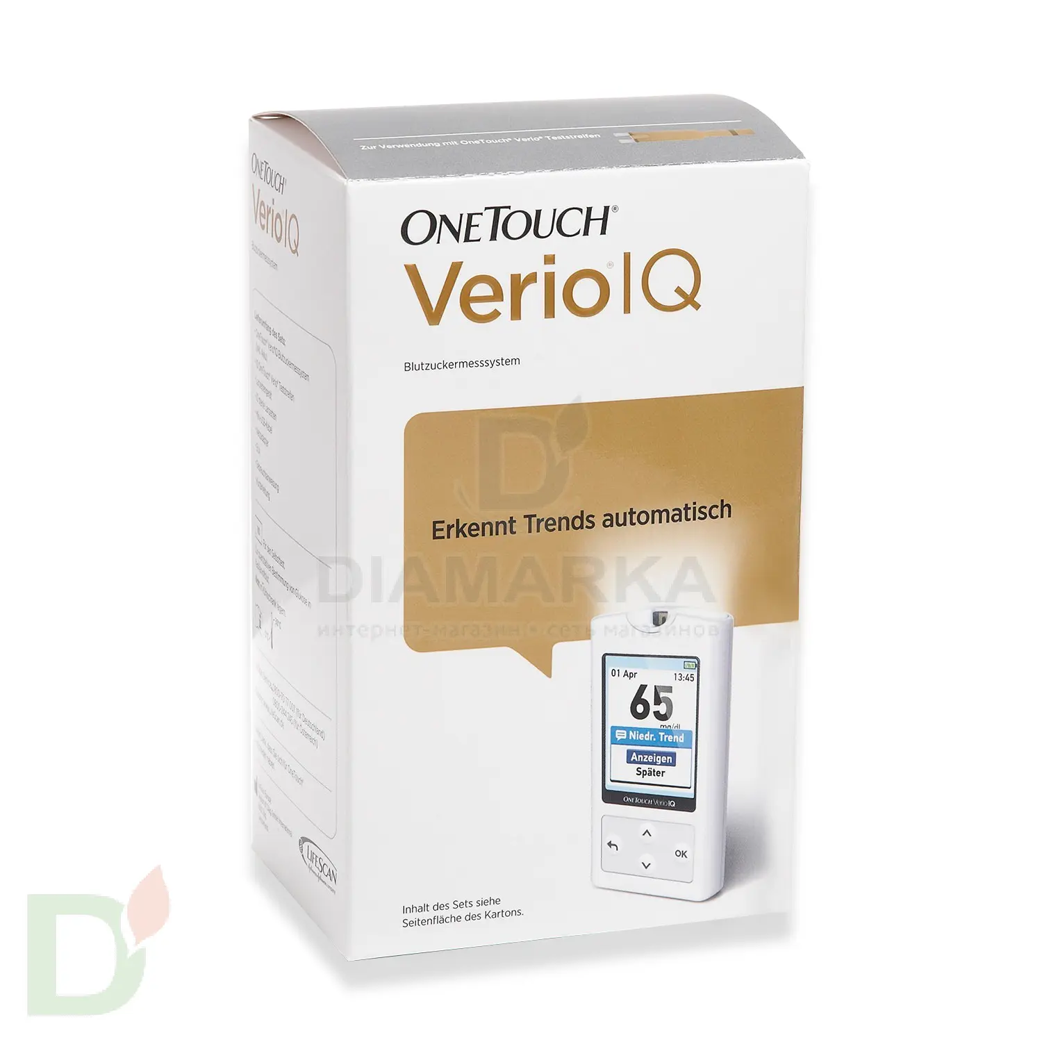 Глюкометр с цветным экраном OneTouch Verio IQ в Краснодаре