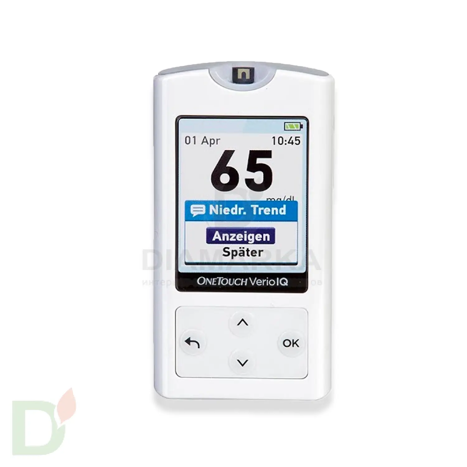 Глюкометр с цветным экраном OneTouch Verio IQ в Краснодаре