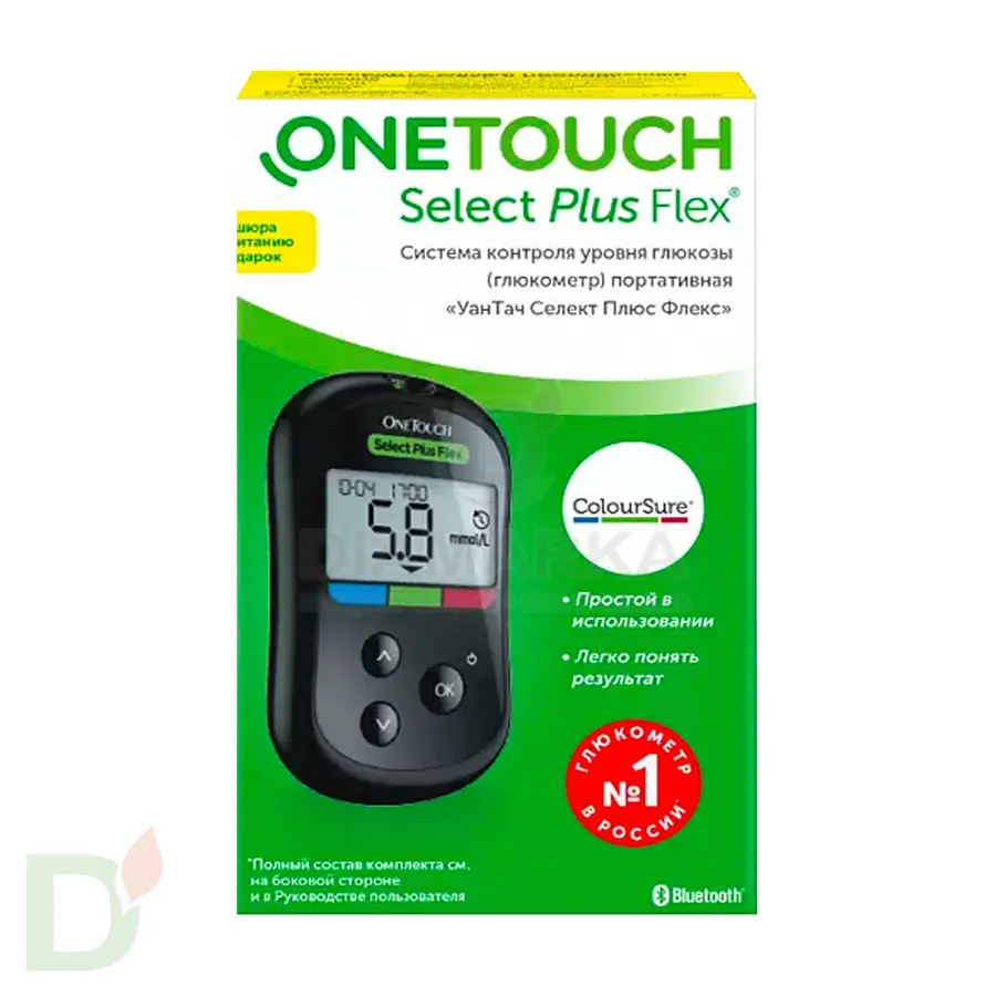 Глюкометр OneTouch Select Plus Flex в Краснодаре