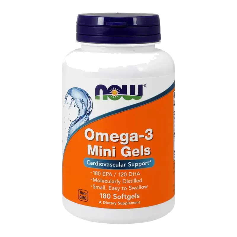 Витамины NOW Омега-3, дополнительный источник ПНЖК, 180EPA/120DHA, 180 шт в Краснодаре