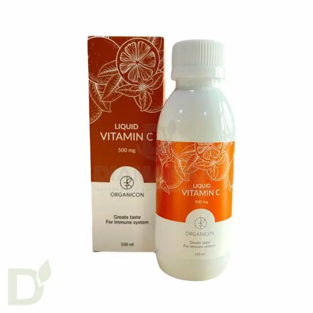 Витамины Liquid ORGANICON Vitamin C 500 мг, 150мл в Краснодаре