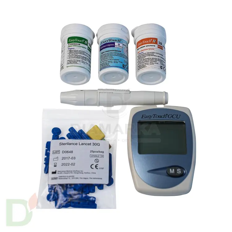 Биохимический анализатор ИзиТач (EasyTouch GCU) (глюкоза, холестерин и мочевая кислота в крови) в Краснодаре