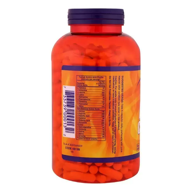 Витамины NOW Полный комплекс незаменимых аминокислот, 2,8 гр,120 шт в Краснодаре