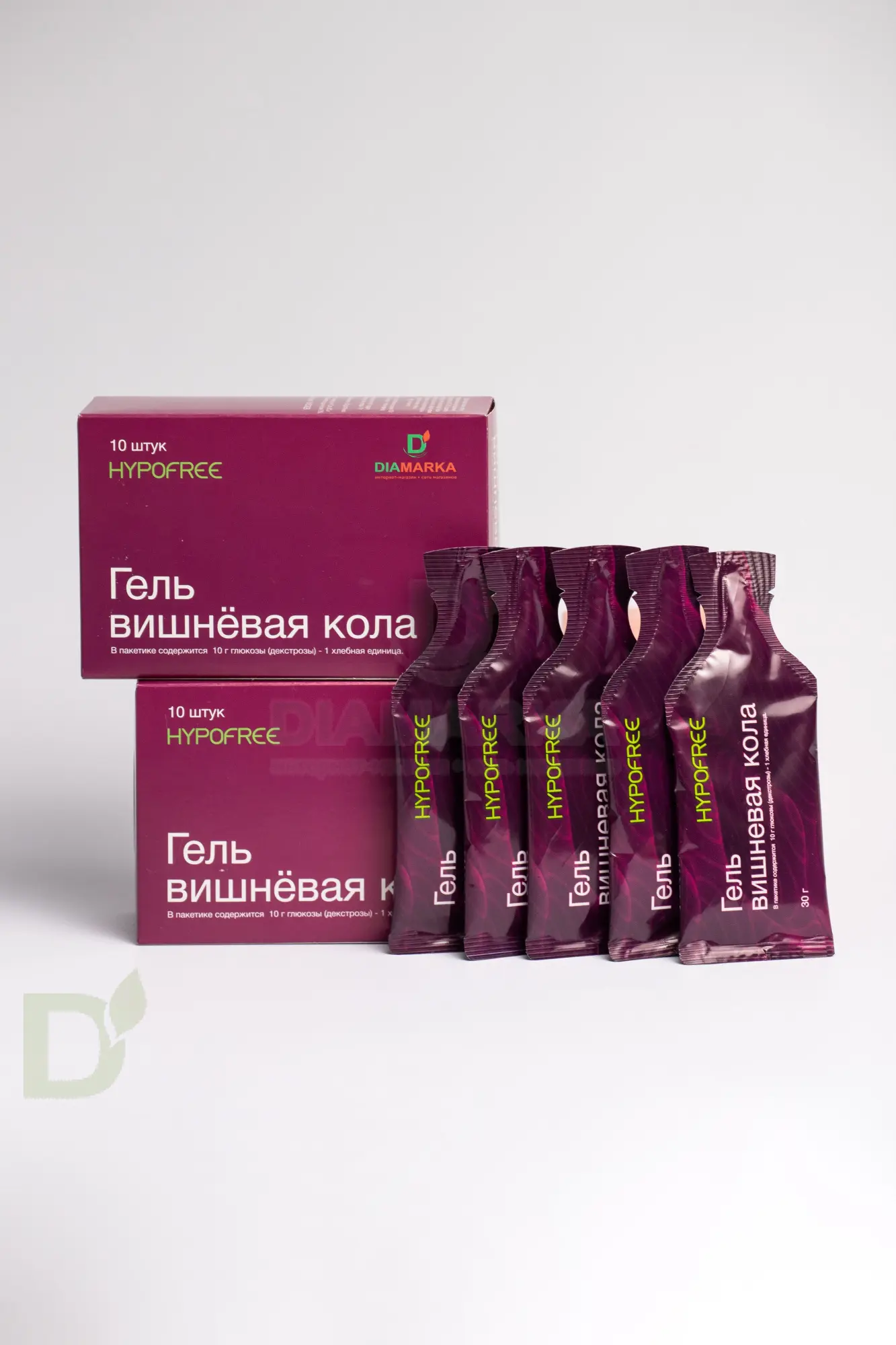 Гель HYPOFREE DIAMARKA 1ХЕ Вишневая Кола, мягкая упаковка, 30мл в Краснодаре