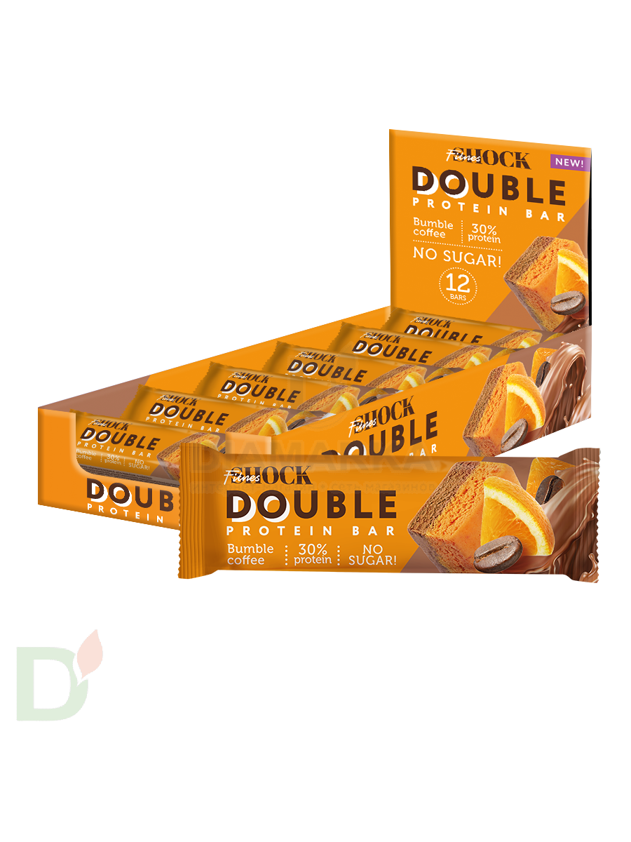 Батончик протеиновый FitnesShock Апельсиновый кофе 40гр. в Краснодаре