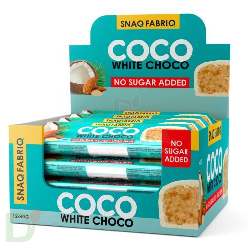 Батончик Snaq Fabriq глазированный Кокосово-миндальный десерт 40гр* в Краснодаре