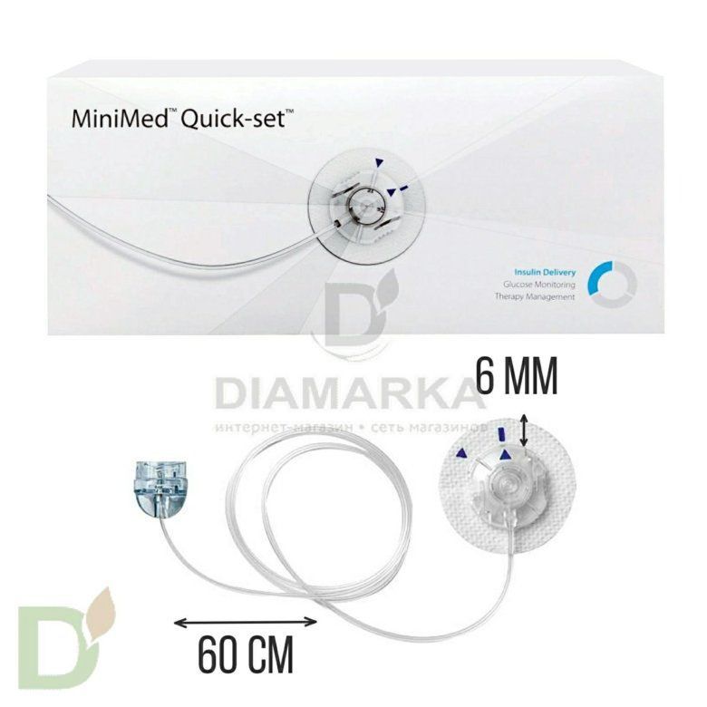 Устройство для инфузии квик-сет ММТ-399 (6мм/60см) 10шт Устройство для инфузии квик-сет ММТ-399 (6мм/60см) 10шт