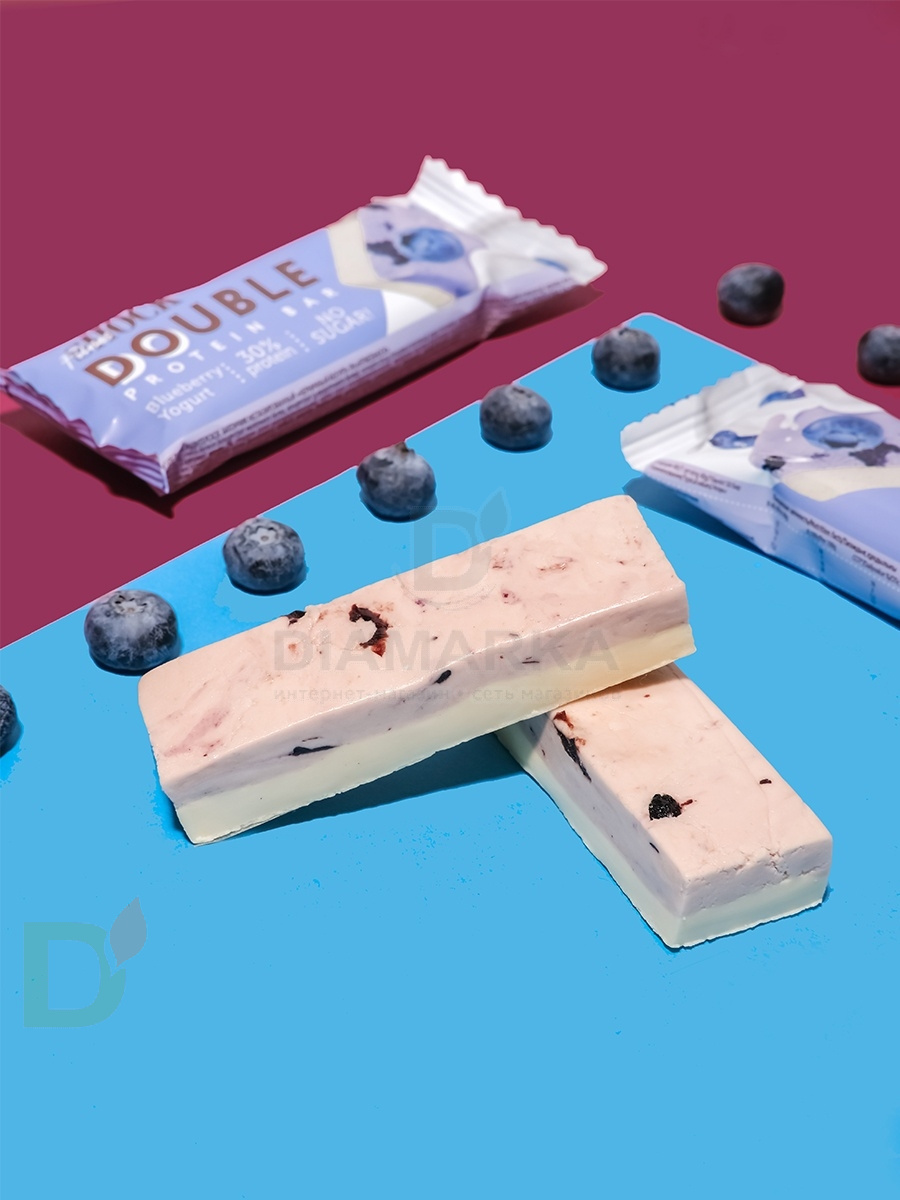 Батончик протеиновый FitnesShock Черничный йогурт 40гр. в Краснодаре