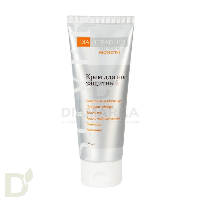 Крем для ухода за кожей Диаультрадерм Сильвер, 75 мл.