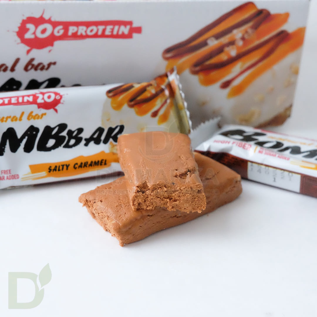 Батончик BOMBBAR Соленая карамель 60 гр. в Краснодаре