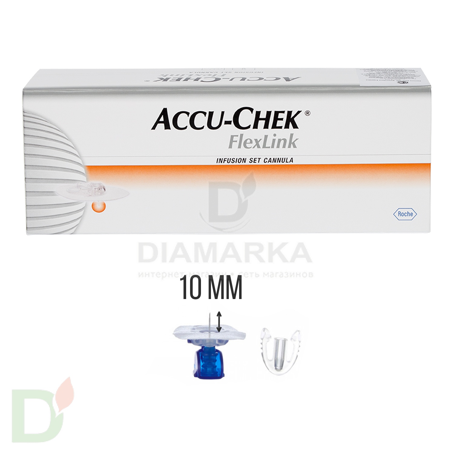 Акку-Чек Флекс-Линк, игла 10 мм (канюля), 1 шт. в Краснодаре
