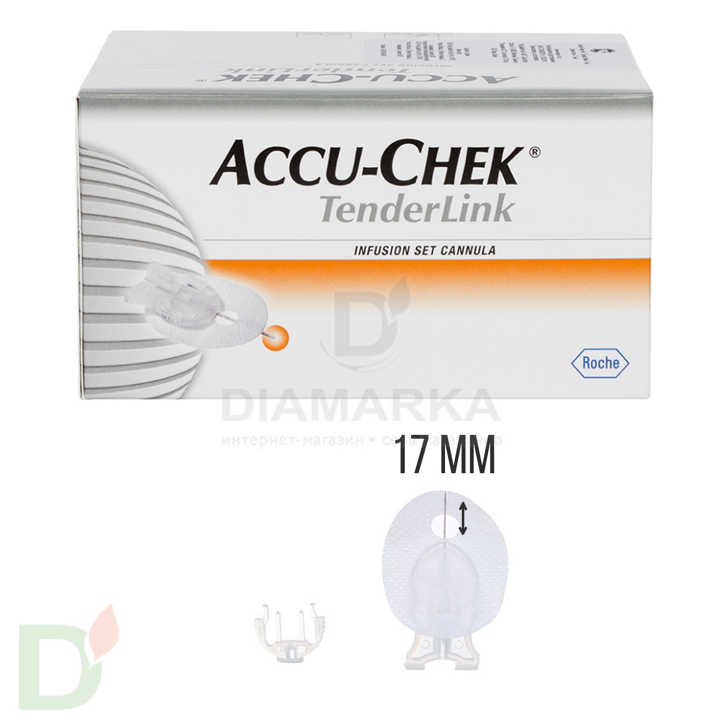 Акку-Чек ТендерЛинк, игла 17мм, 1 шт. в Краснодаре