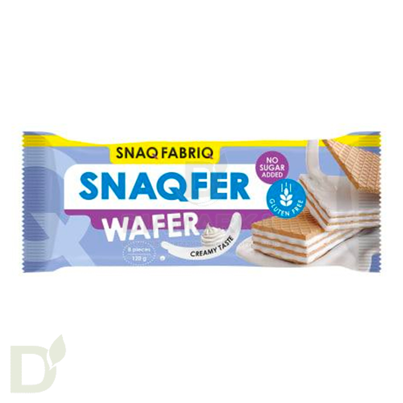 Вафли Snaq Fabriq WAFER неглазированные со сливочным вкусом 120гр