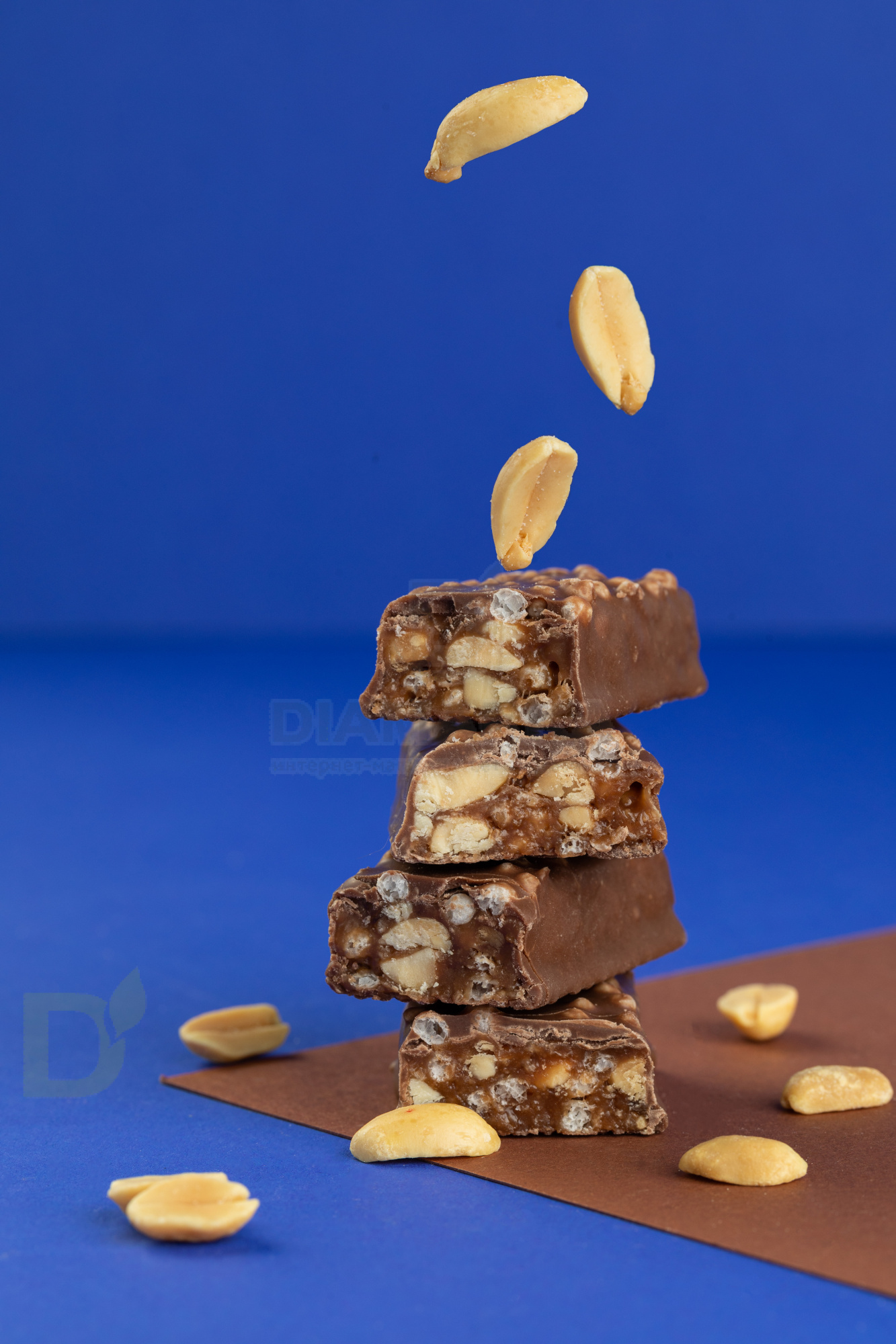 Батончик глазированный FitnesShock SHOCKER арахис-шоколад 35гр. в Краснодаре