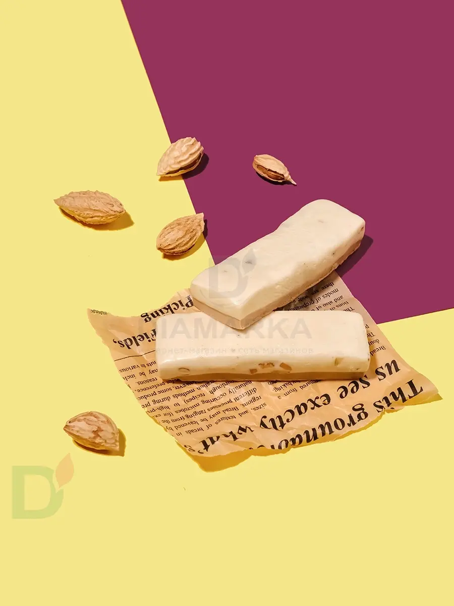 Батончик протеиновый FitnesShock Карамельный мусс с миндалем 40гр. в Краснодаре