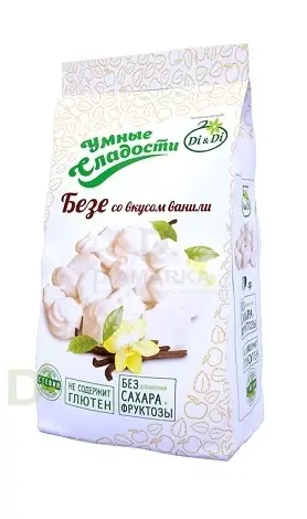 Безе без сахара Умные сладости Ваниль 70гр. в Краснодаре
