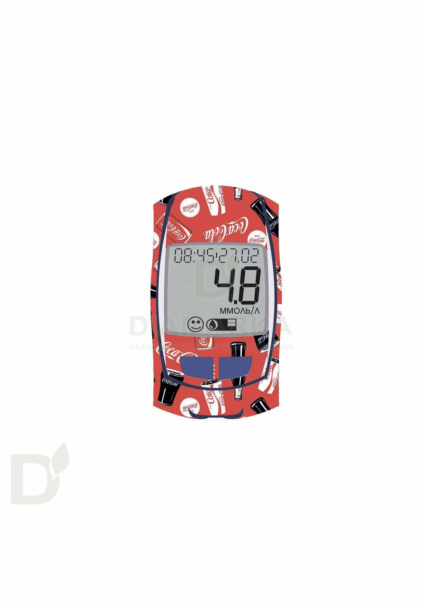 Наклейка на глюкометр Сателлит-Экспресс