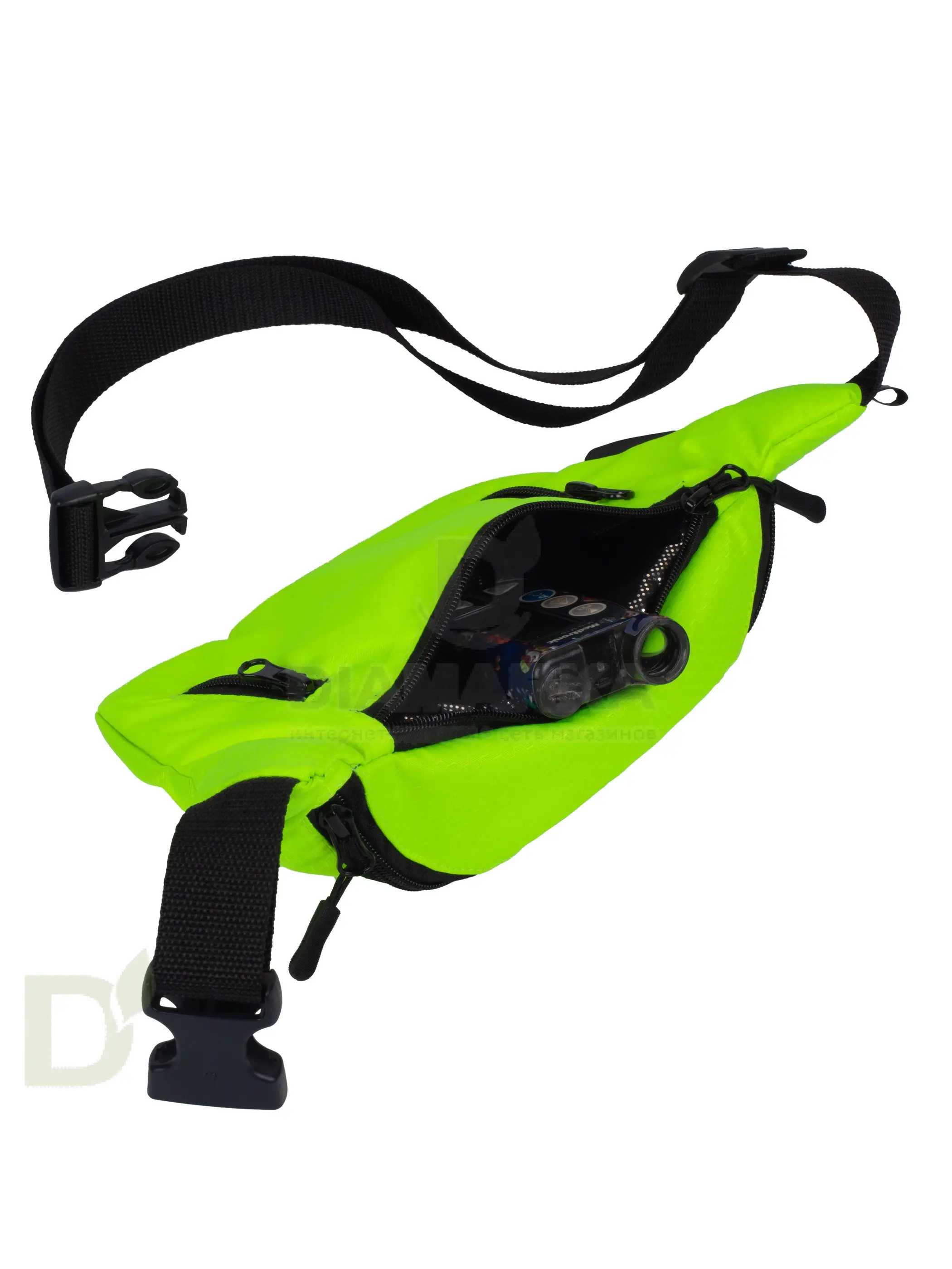 Сумка на пояс FREEPACK лайм