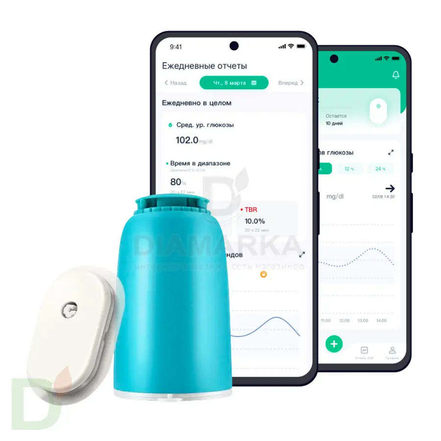 Система непрерывного мониторинга глюкозы Hematonix GS1, 1 штука