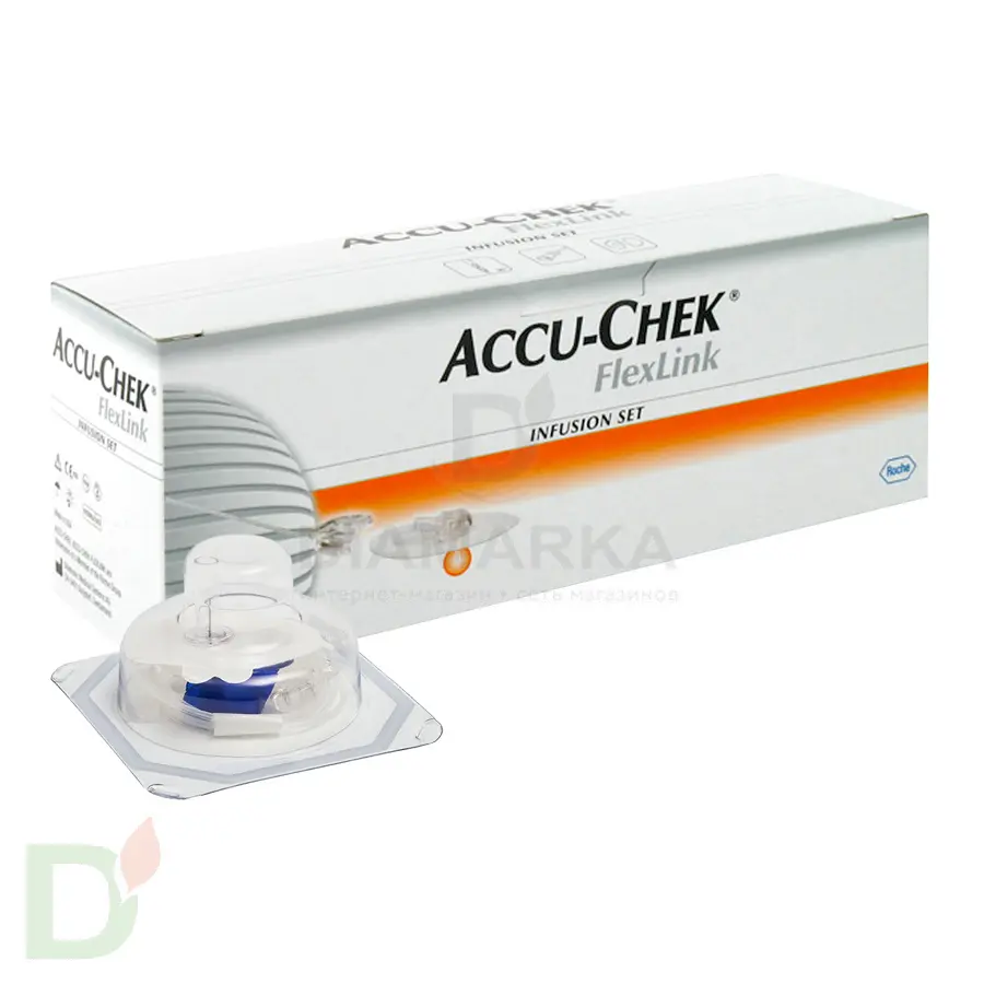Акку-Чек Флекс-Линк 8/60, инфузионный набор, 1 шт