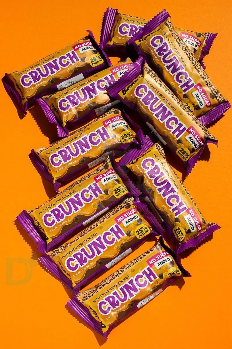 Батончик протеиновый BOMBBAR глазированный Кранч Ваниль Чизкейк 50гр. в Краснодаре