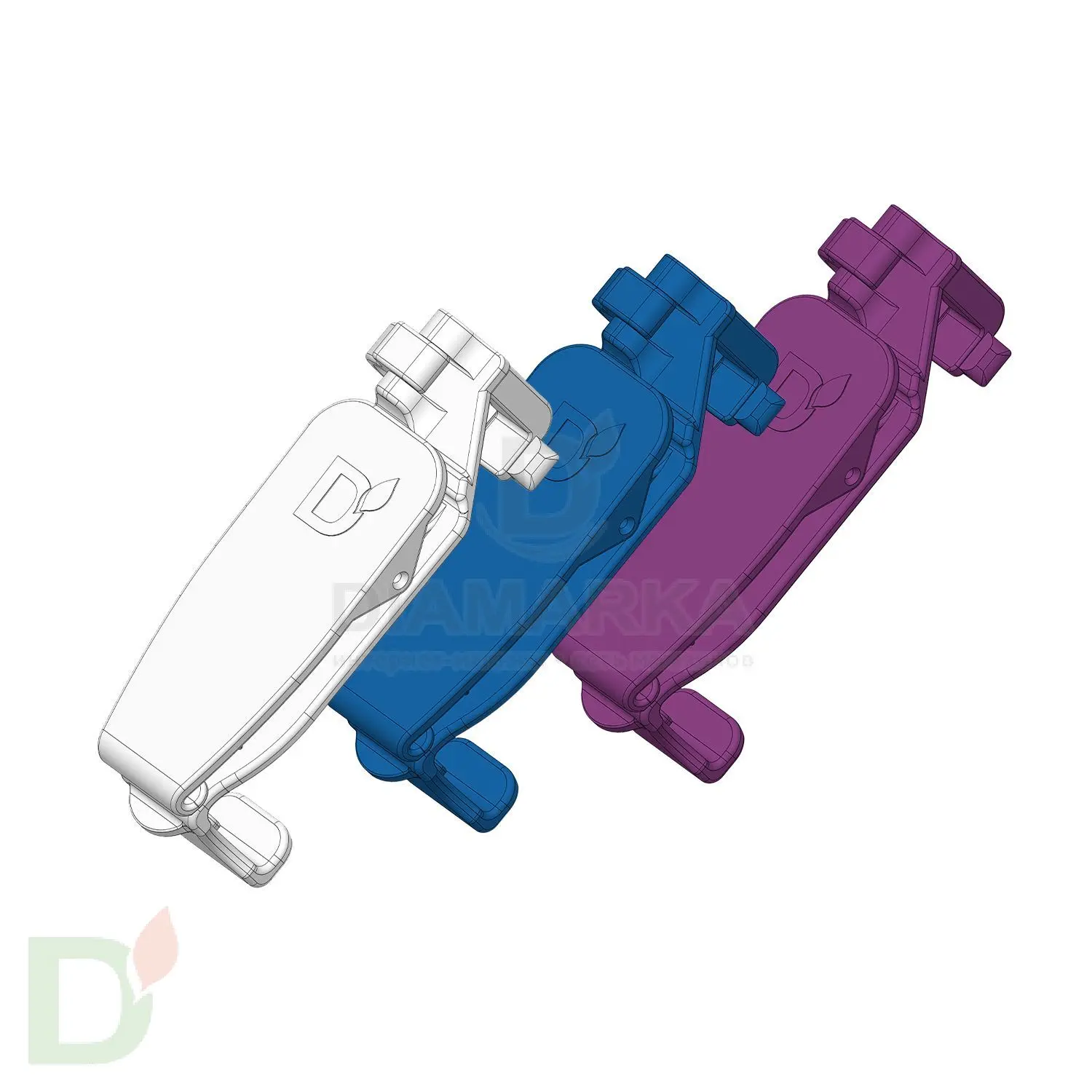 Клипса цветная (в ассортименте) для помп Акку-Чек