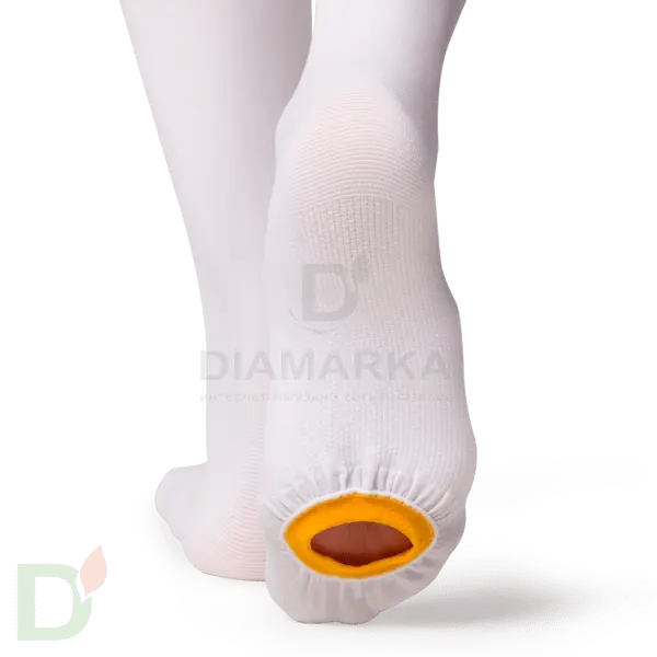 Чулки компрессионные противоэмболические JW-214, 1 класс компрессии, Белый