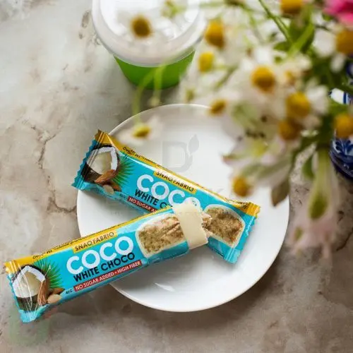 Батончик Snaq Fabriq глазированный Кокосово-миндальный десерт 40гр* в Краснодаре