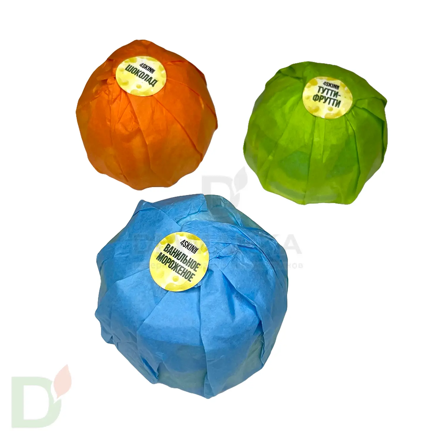 Бокс - Бомбочки для ванны детские (з шт в комплекте)