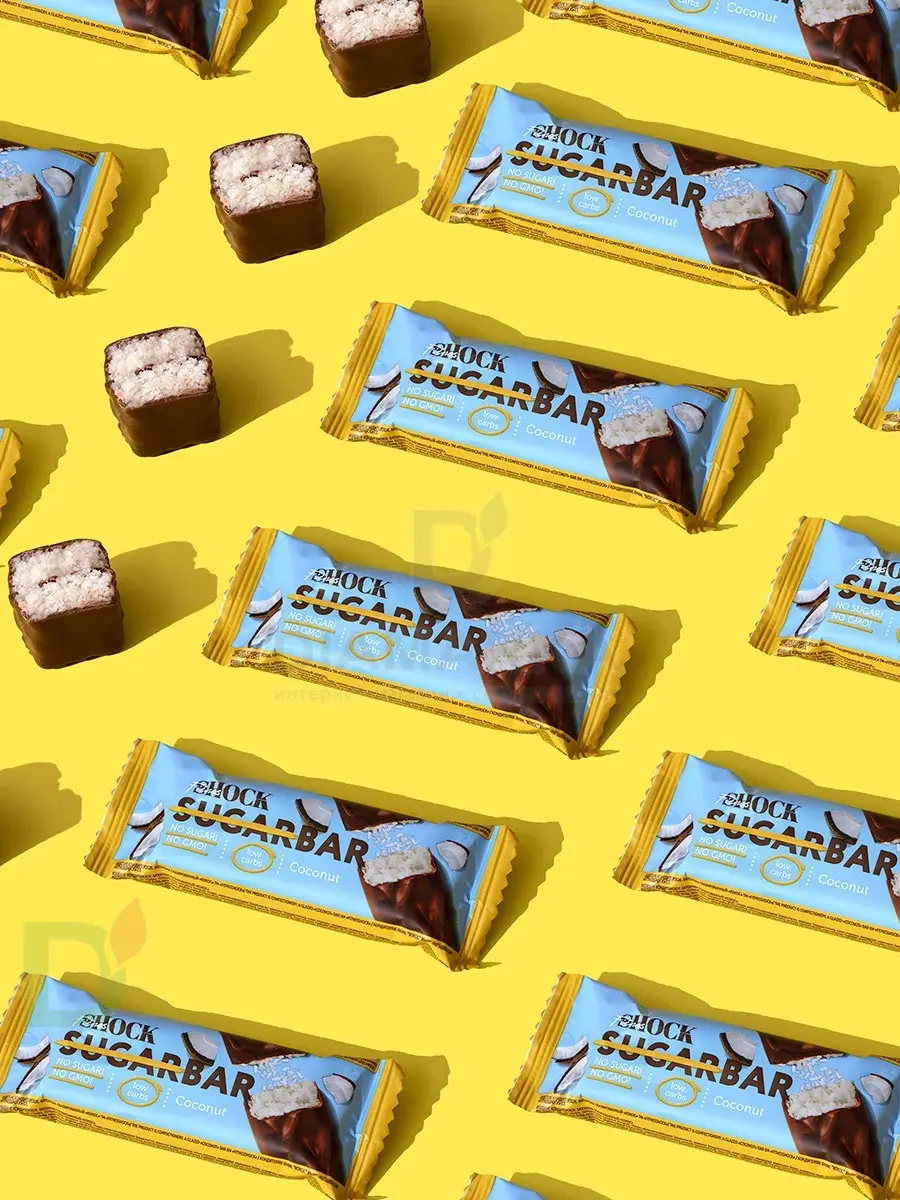 Батончик протеиновый FitnesShock Кокос 50гр. в Краснодаре