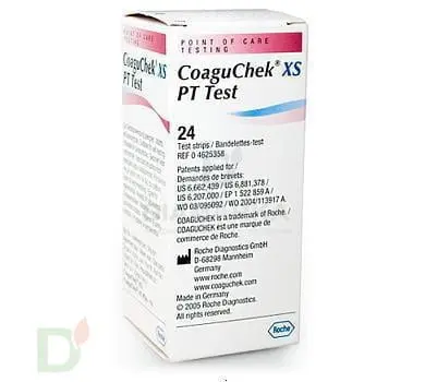 Тест-полоски Коагучек XS (Coaguchek XS) №24