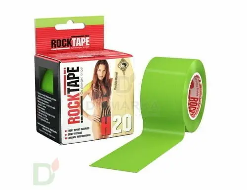 Тейп RockTape H2O, лаймо-зеленый