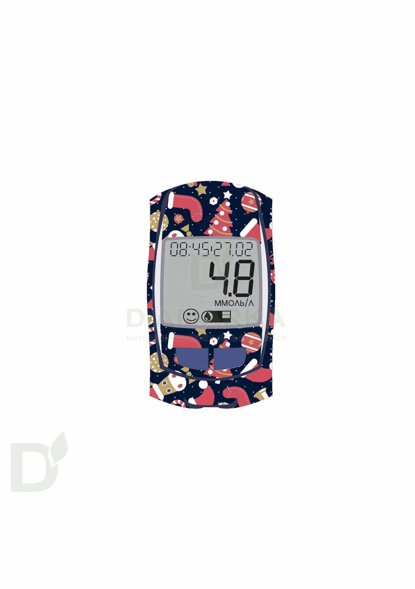 Наклейка на глюкометр Сателлит-Экспресс